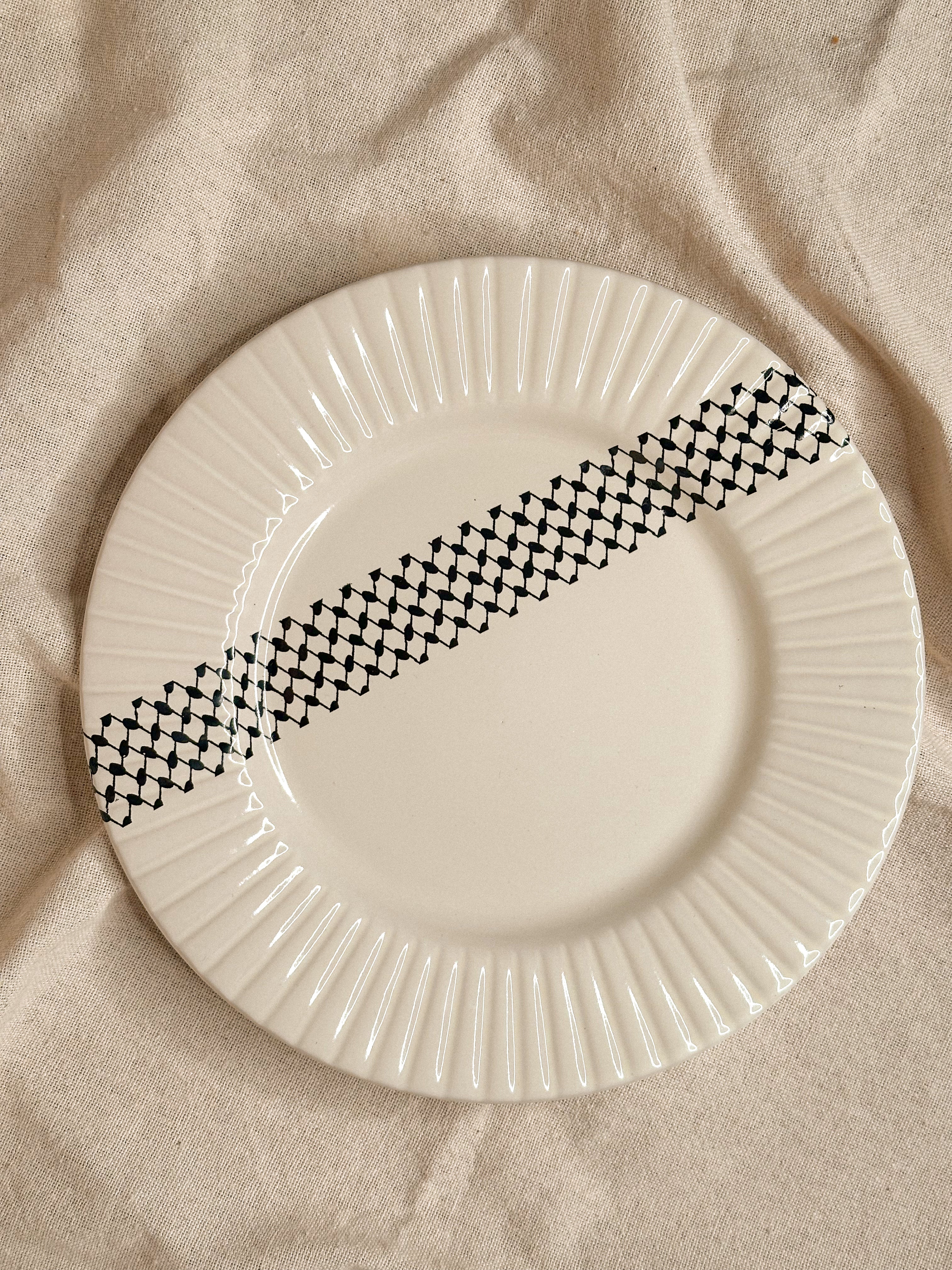 Assiette Liseret 6