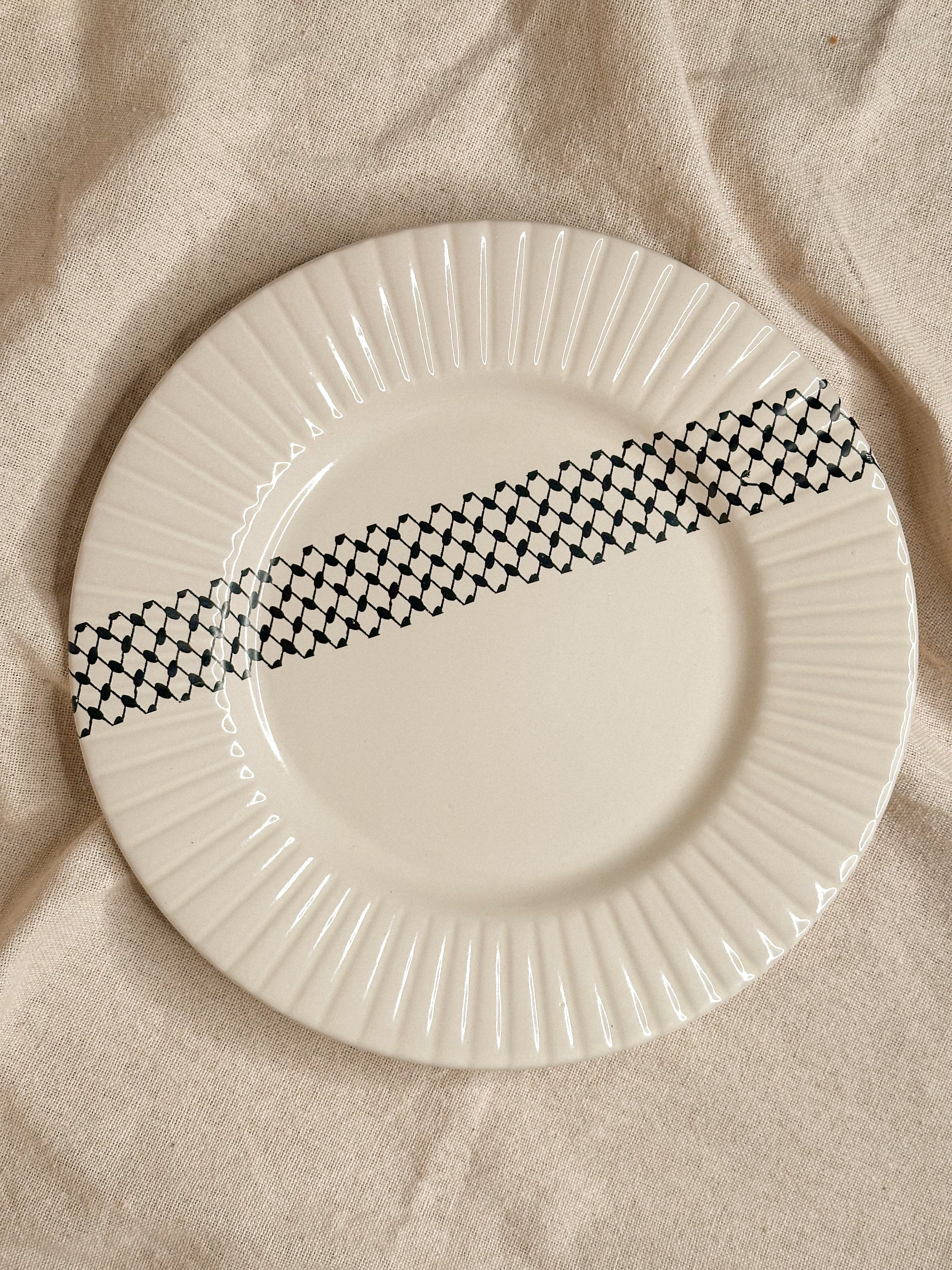 Assiette Liseret 9