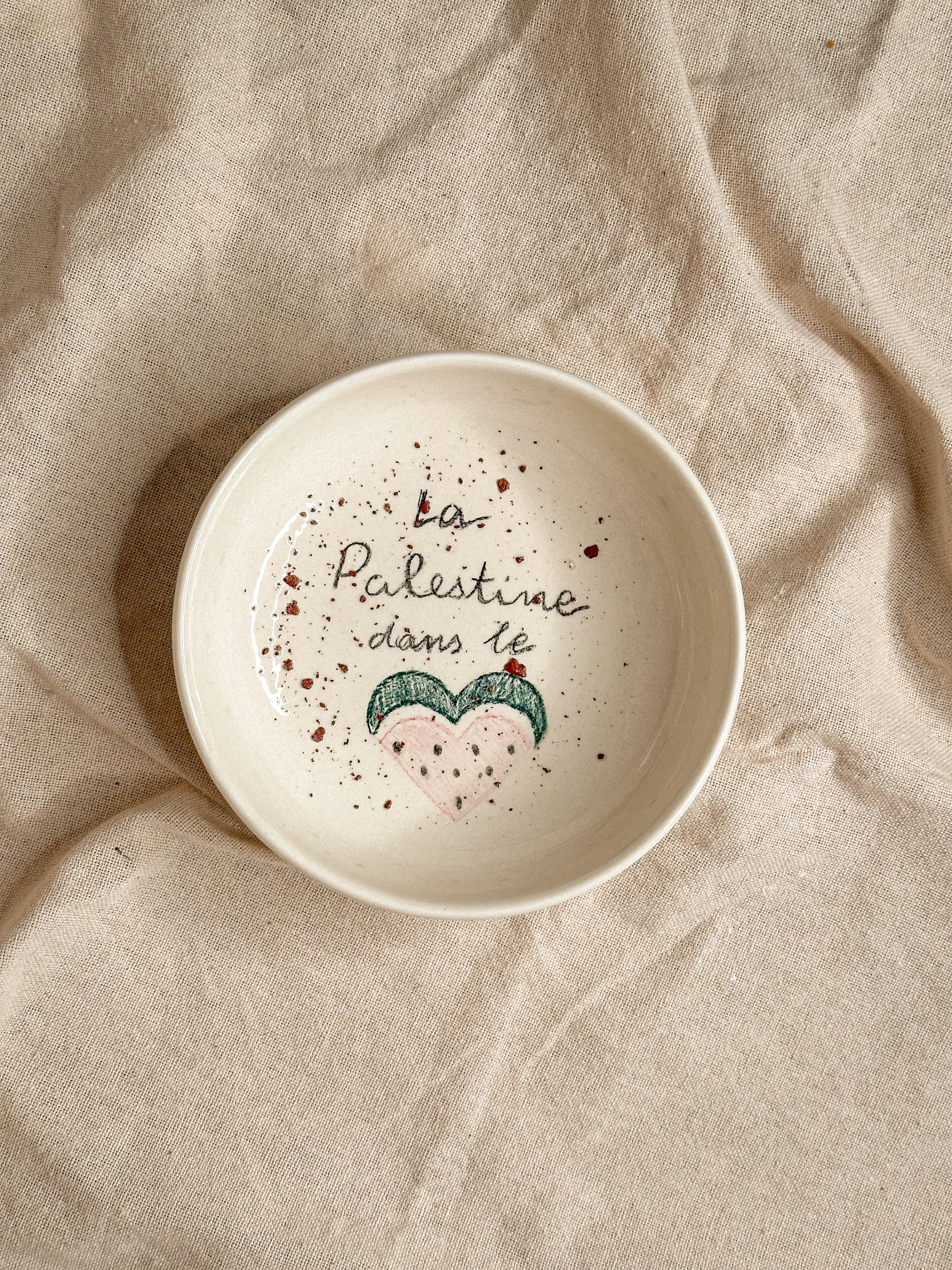 Coupelle Palestine dans le coeur 1