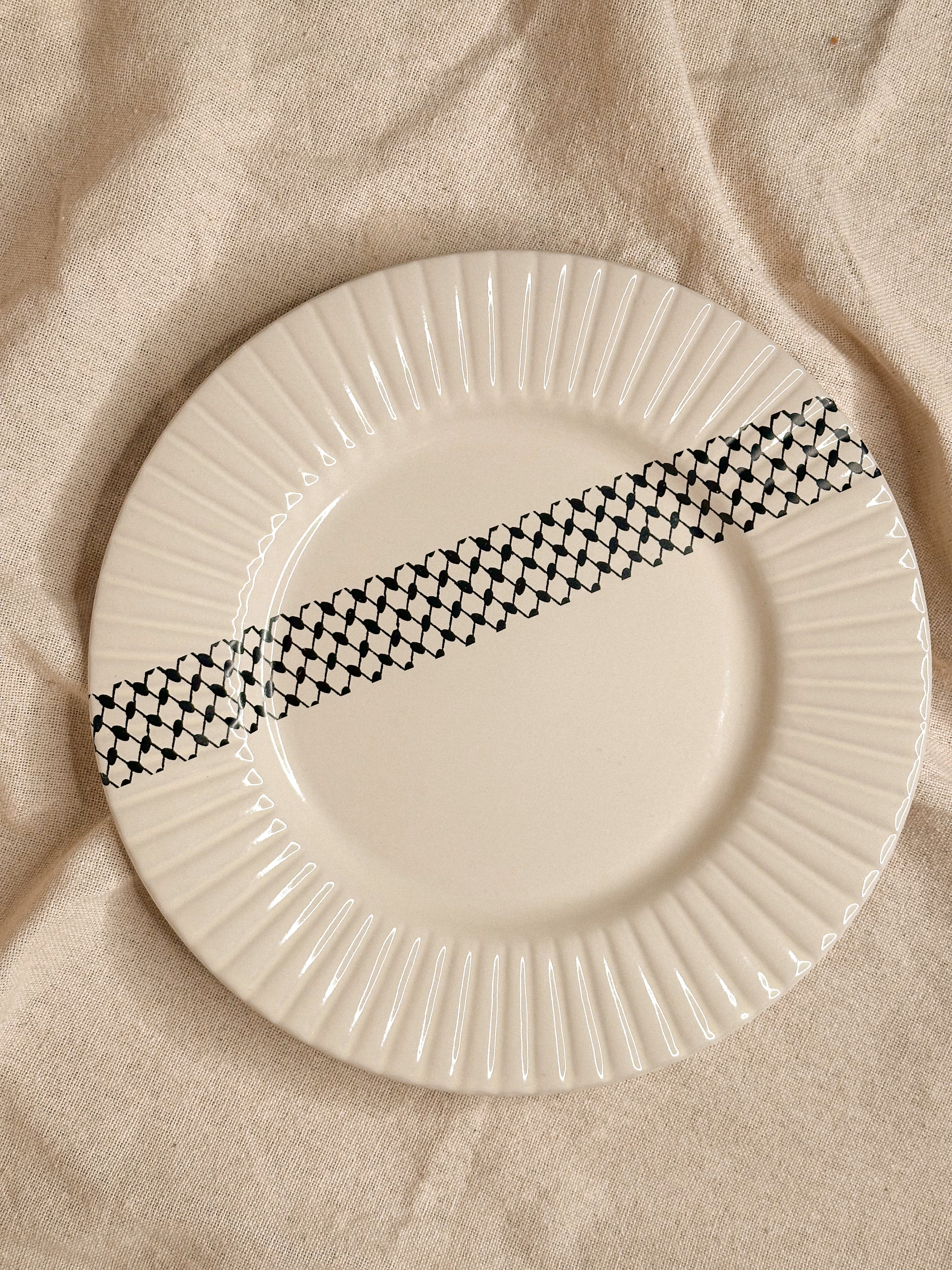 Assiette Liseret 8